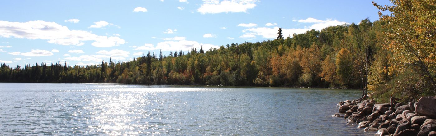 Cold Lake Provincial Park beach