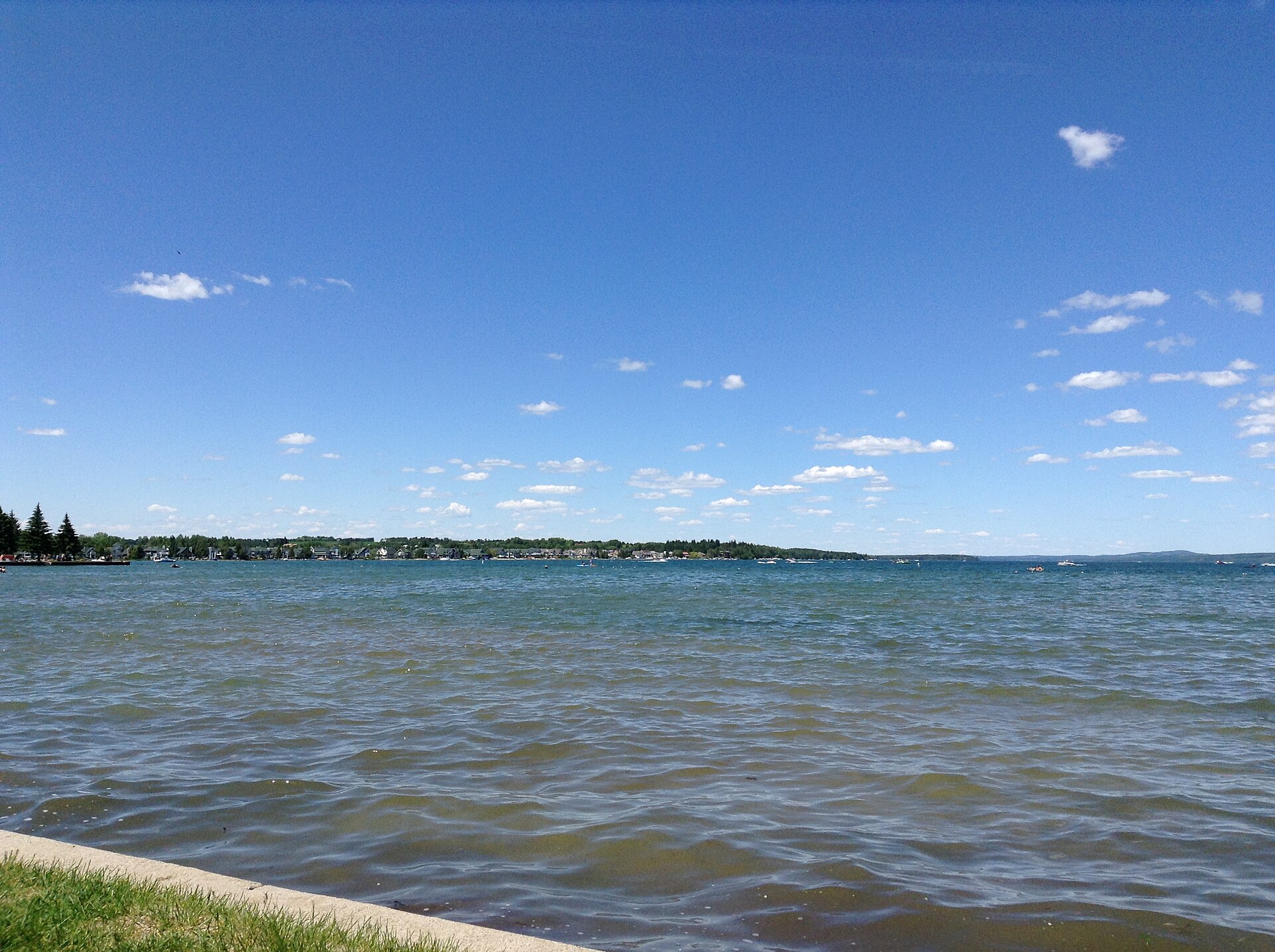 Sylvan Lake beachfront