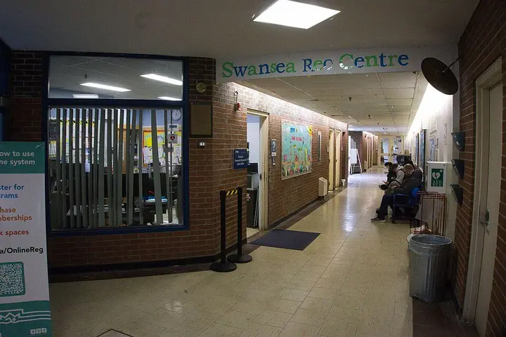 Pool at Swansea Community Recreation Centre