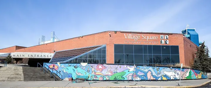 Building exterior at Village Square Leisure Centre