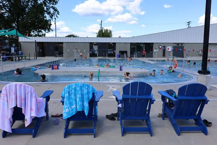 Photo at Enderby Lions swimming pool