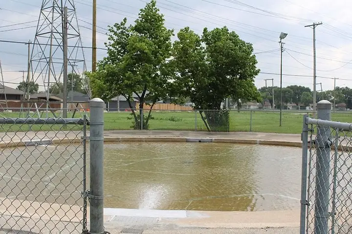 Photo at Northwood CC - Frank Whyte site Wading Pool