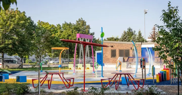 Building exterior at Parc Raymond