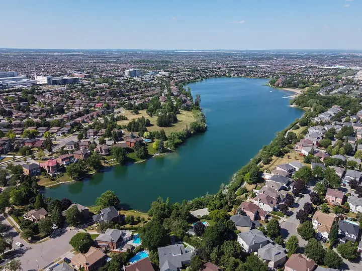Pool at Professor's Lake (beach, waterslide, inflatable water park)