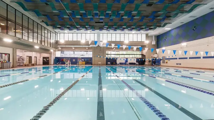 Pool at Mount Royal University Aquatics Centre