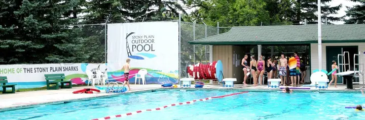 Pool at Stony Plain Outdoor Pool & Spray Park
