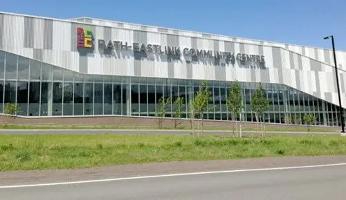 Building exterior at Rath Eastlink Community Centre Aquatic Centre