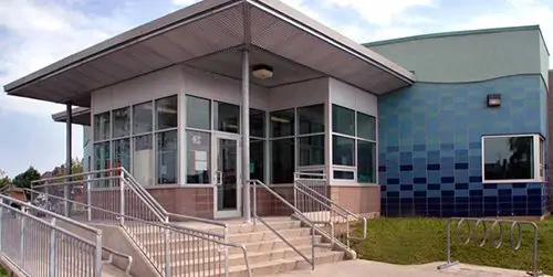 Building exterior at Bennetto Community Centre and Pool