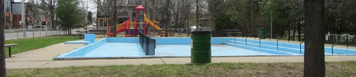 Pool at Wading Pool - Champlain