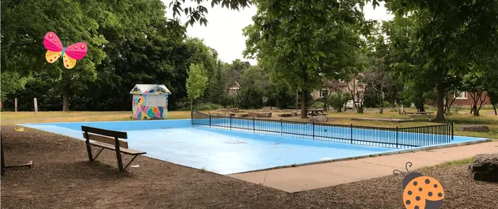 Pool at Wading Pool - Westboro