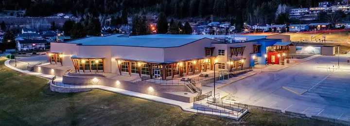 Building exterior at Creston & District Community Complex