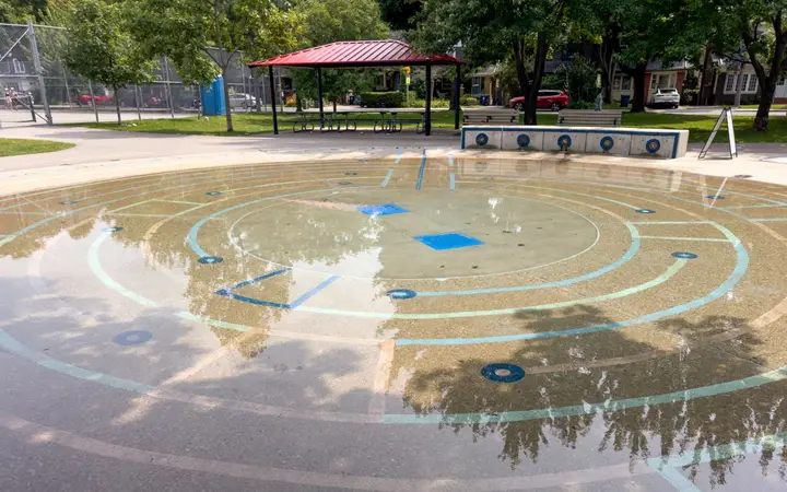 Pool at Fairmount Park Wading Pool