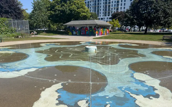 Pool at Jonathan Ashbridge Park Wading Pool