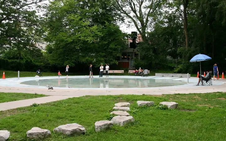 Pool at Kew Gardens Wading Pool