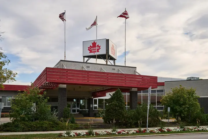 Building exterior at Canad Inns Destination Centre Windsor Park - Splasher's Indoor Pool & Waterslide