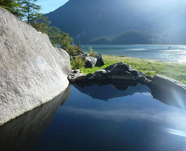 Pool at Eucott Bay Hot Springs