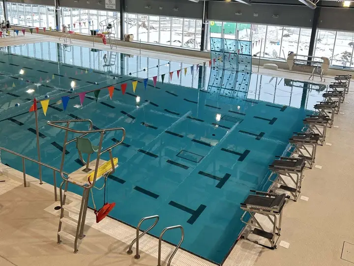 Pool at Pryde Aquatic and Wellness Centre