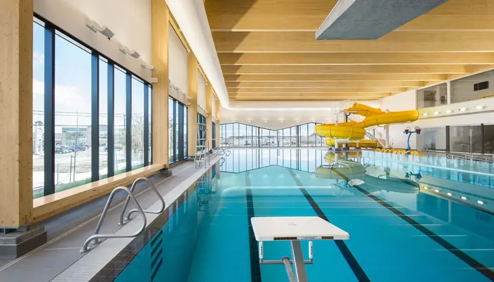 Pool at Complexe Aquatique de la Minganie