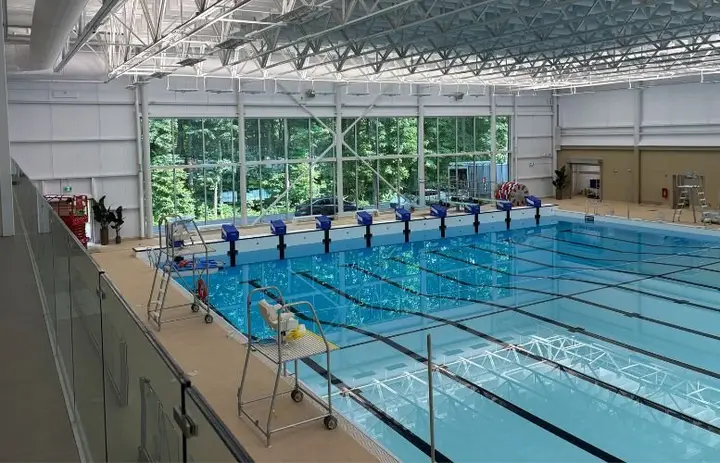 Pool at Complexe aquatique intérieur