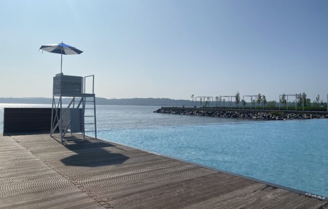 Photo : Bassin de baignade - Station de la Plage